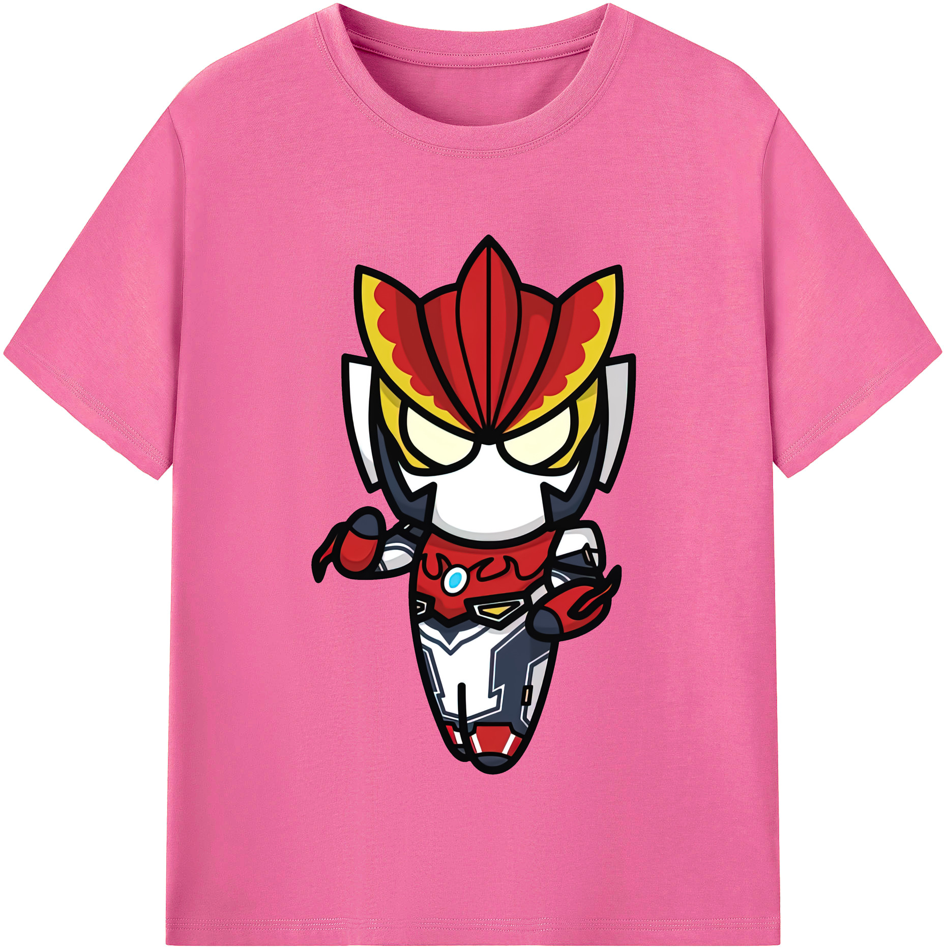 （画像用） ウルトラマン Ultraman レディースカジュアルプリントTシャツ（綿100％）